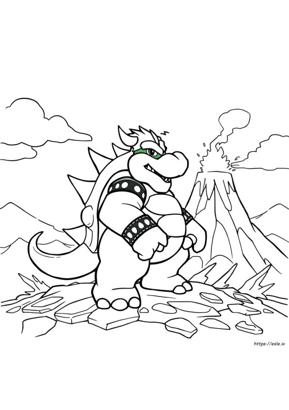 Bowser Kolorowanka