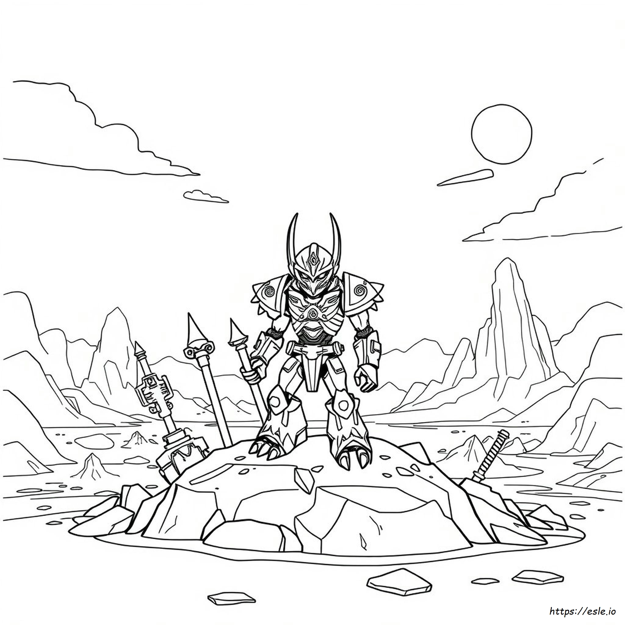 Bionicle Coloring Pages To Print