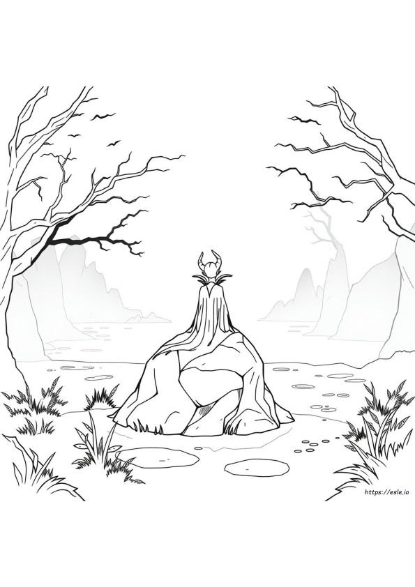 Descendants 2 Coloring Pages Mal