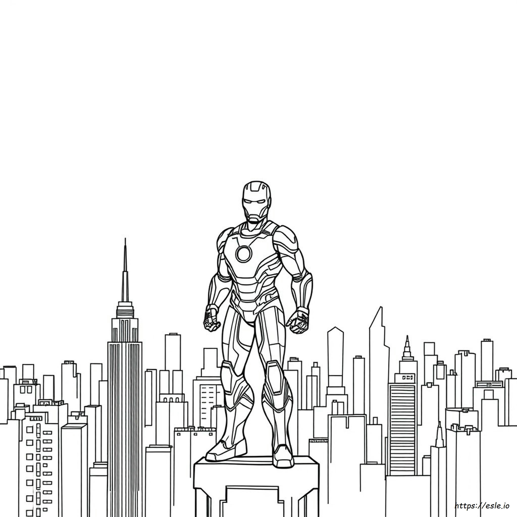 Coloriage Iron Man