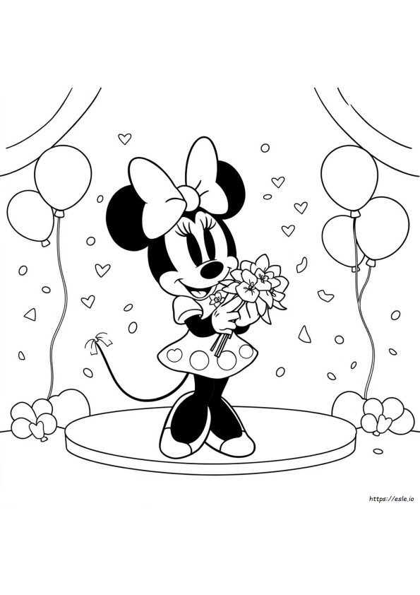 Minnie Bow Toons Disegni Da Colorare