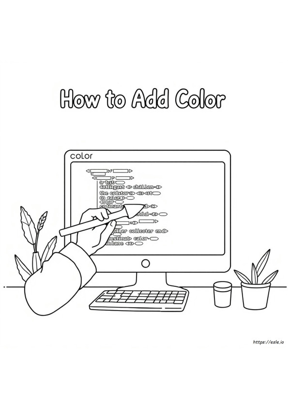 How To Add Color To Html Page