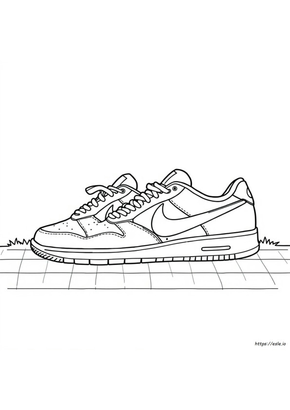 Nike Schuhe Malvorlagen