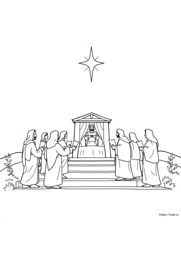 Hebrews 11 Coloring Page
