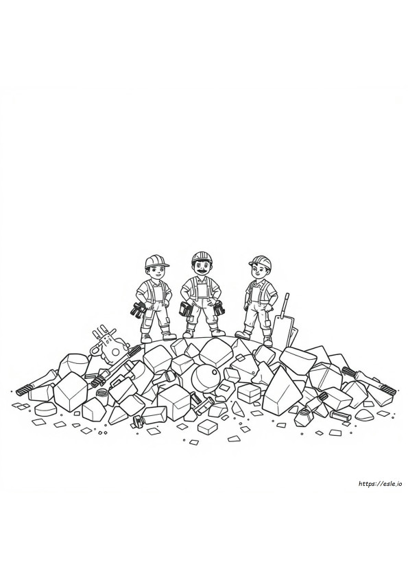 Rubble Und Crew Ausmalbilder Zum Ausdrucken