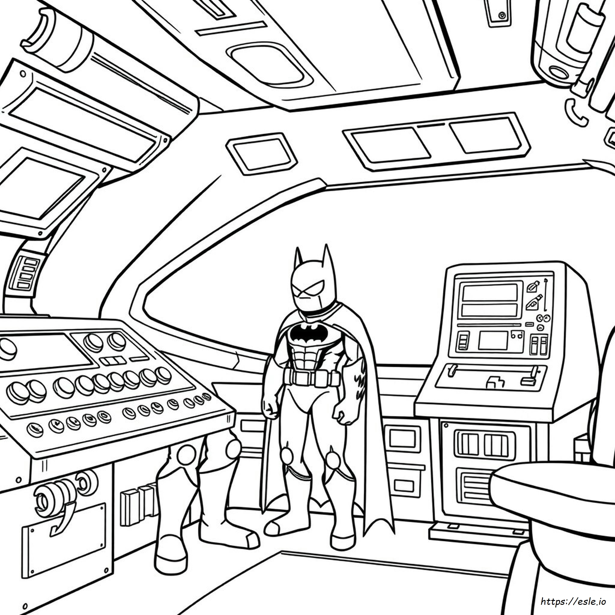 Among Us Batman Gambar Mewarnai