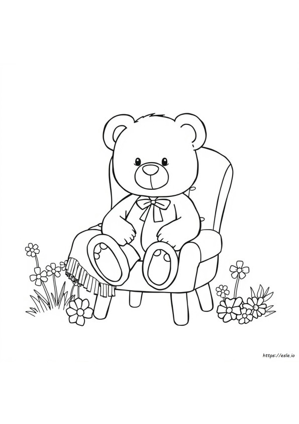 Orsetto Teddy Da Colorare E Stampare