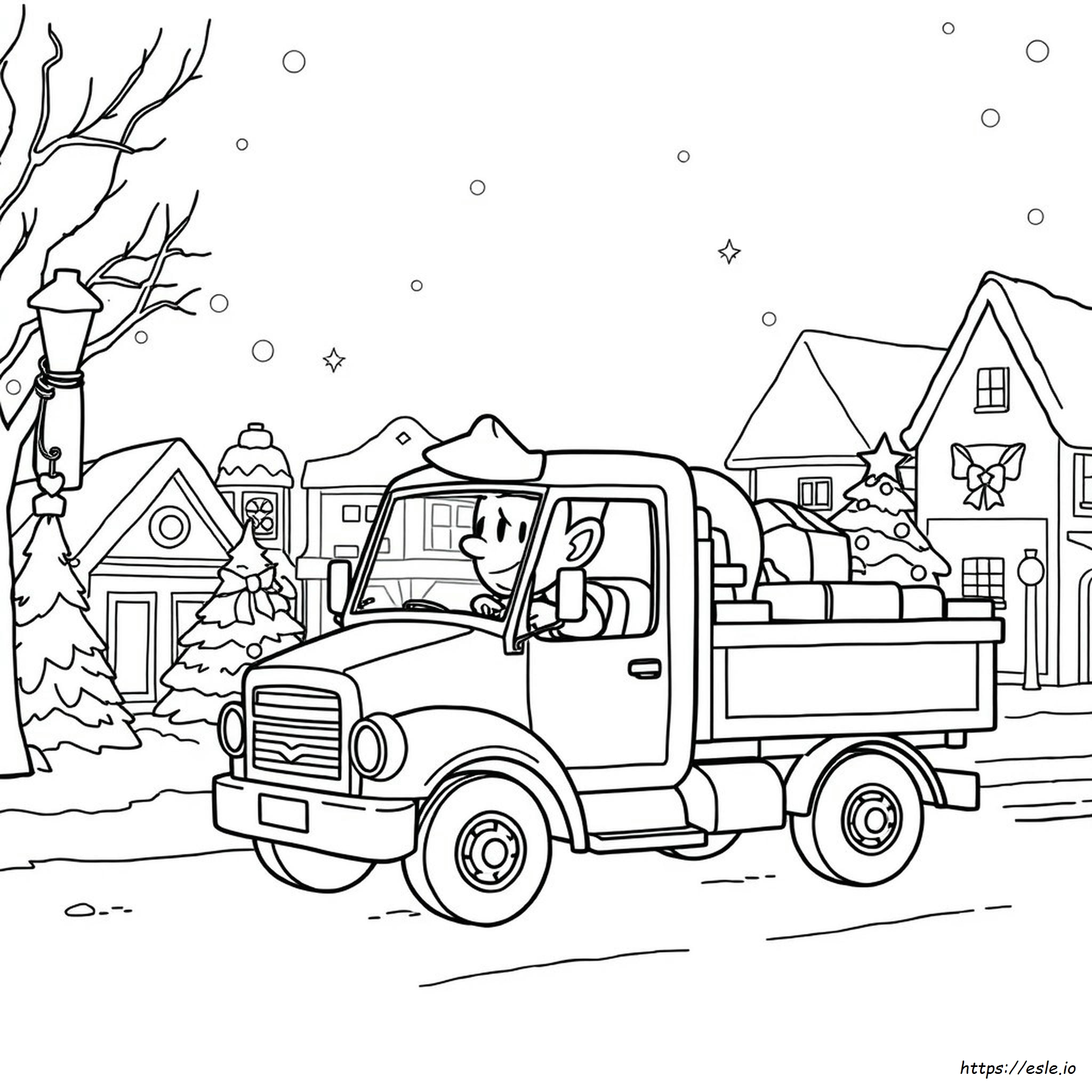 Handy Manny Kerst Kleurplaten kleurplaat
