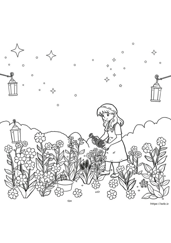 In The Night Garden Coloring Page