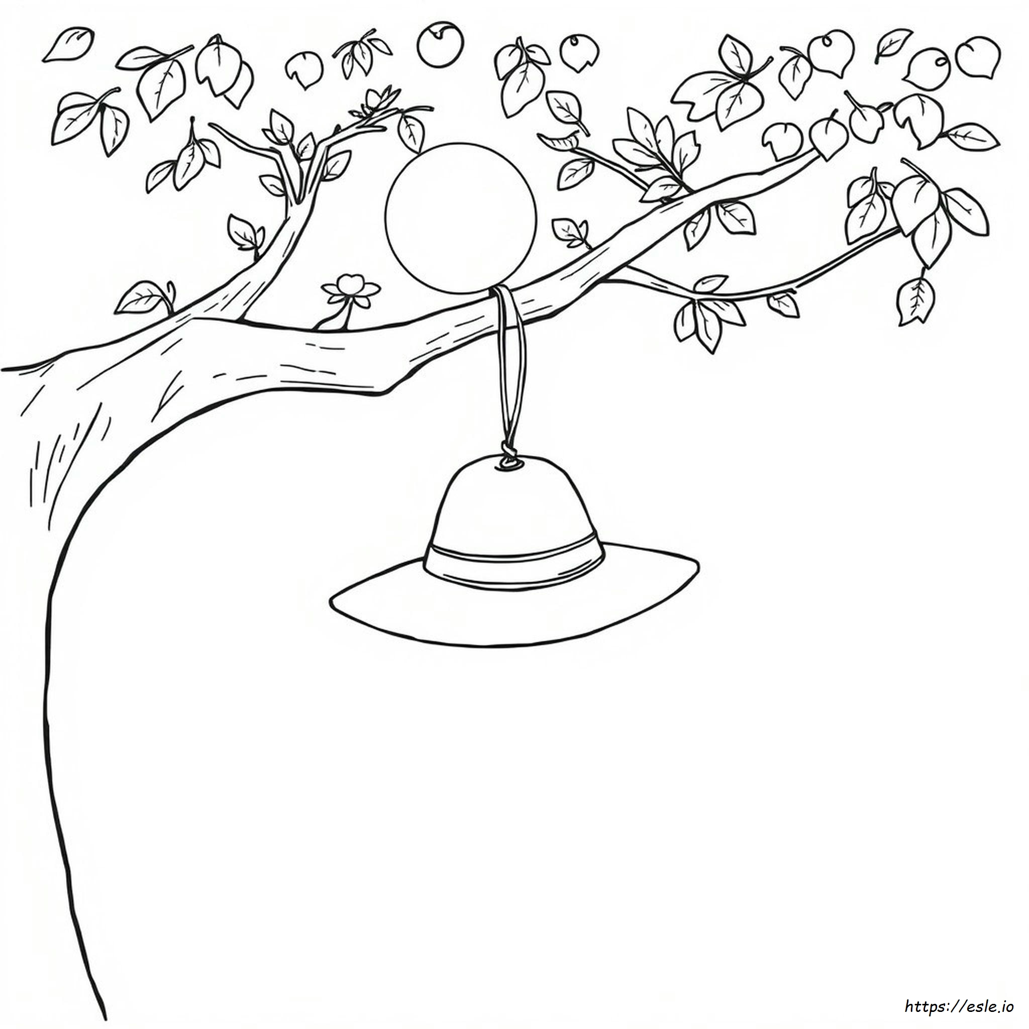 Picture Of Hat For Colouring