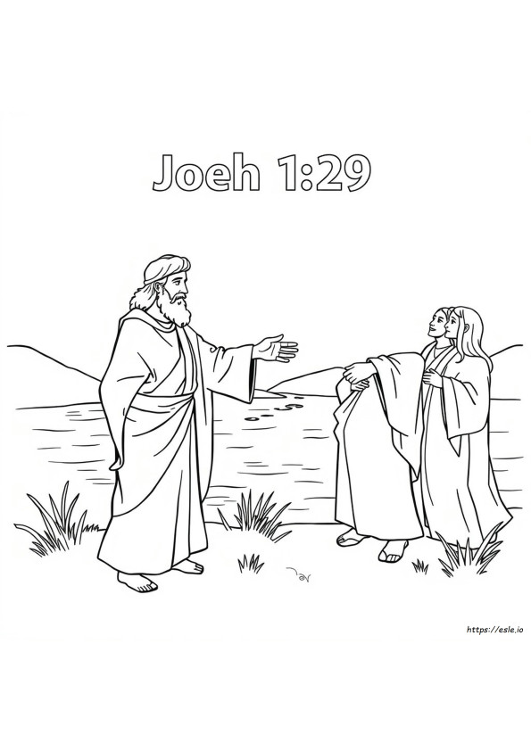 Kolorowanka Do Jana 1:29