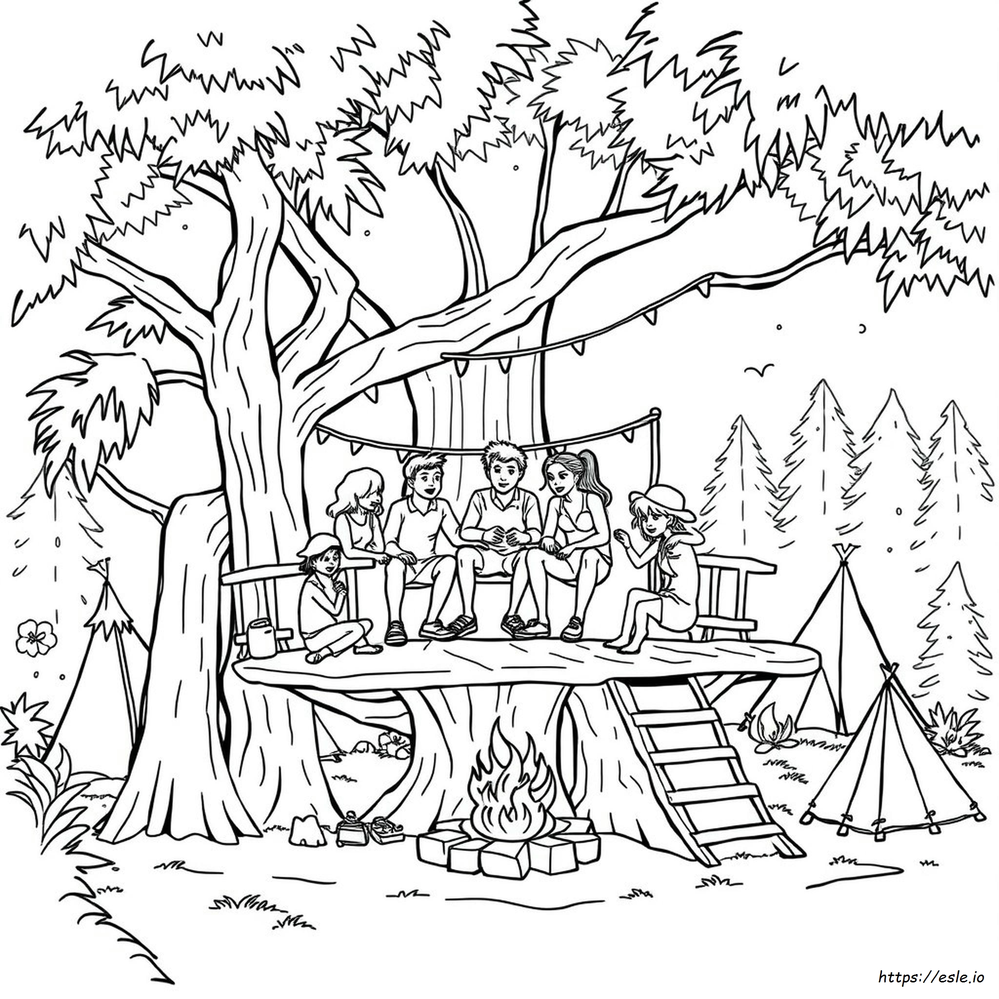 Total Drama Island Colouring Pages