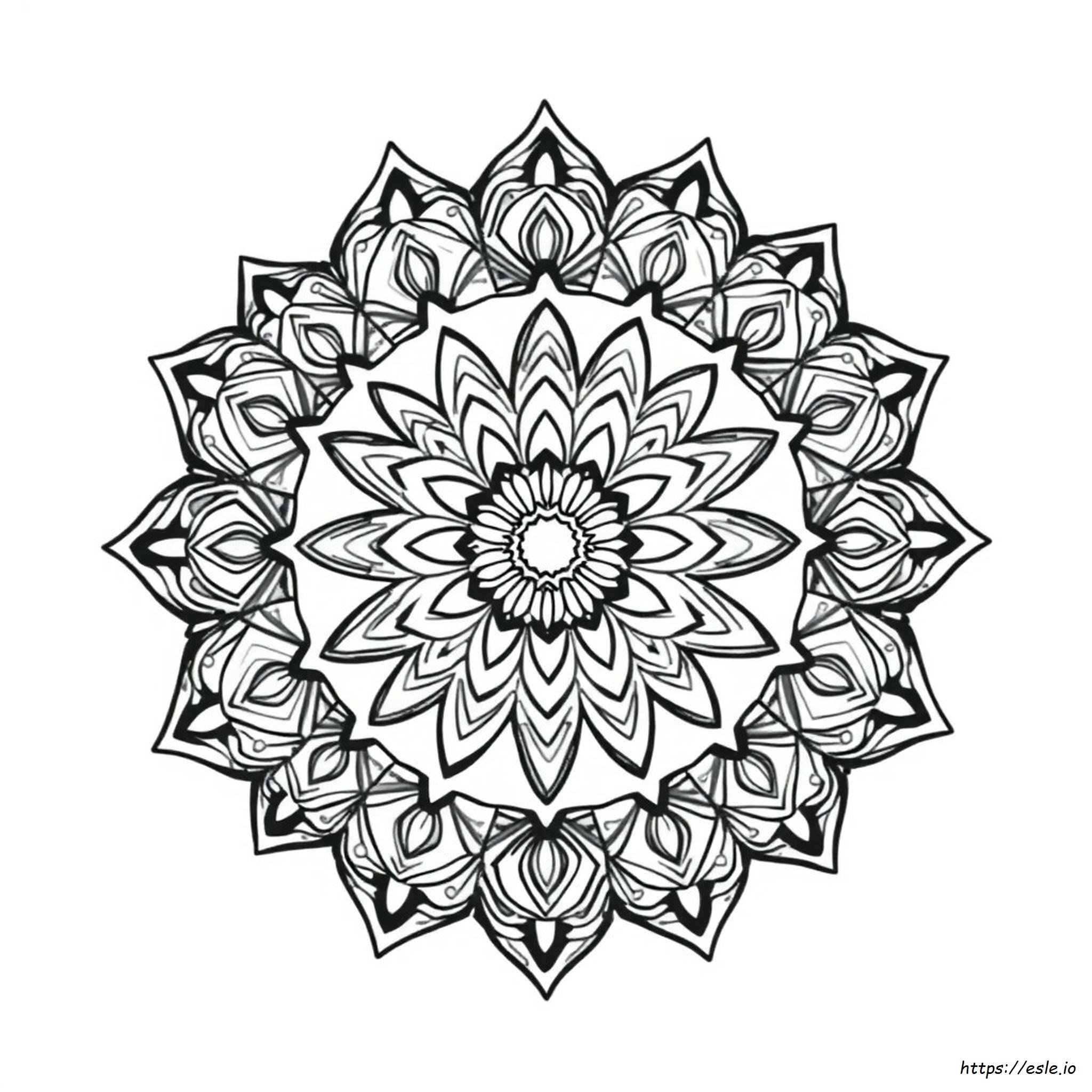 Mandala Ausmalbilder