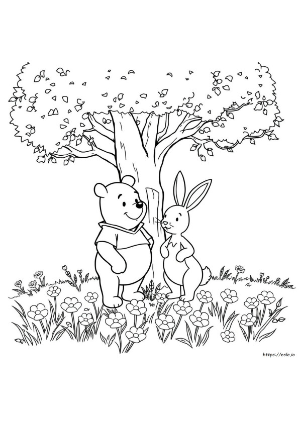 Winnie And Wilbur Colouring Pages