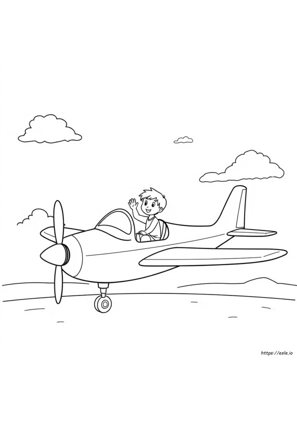 Free Printable Airplane Coloring Pages