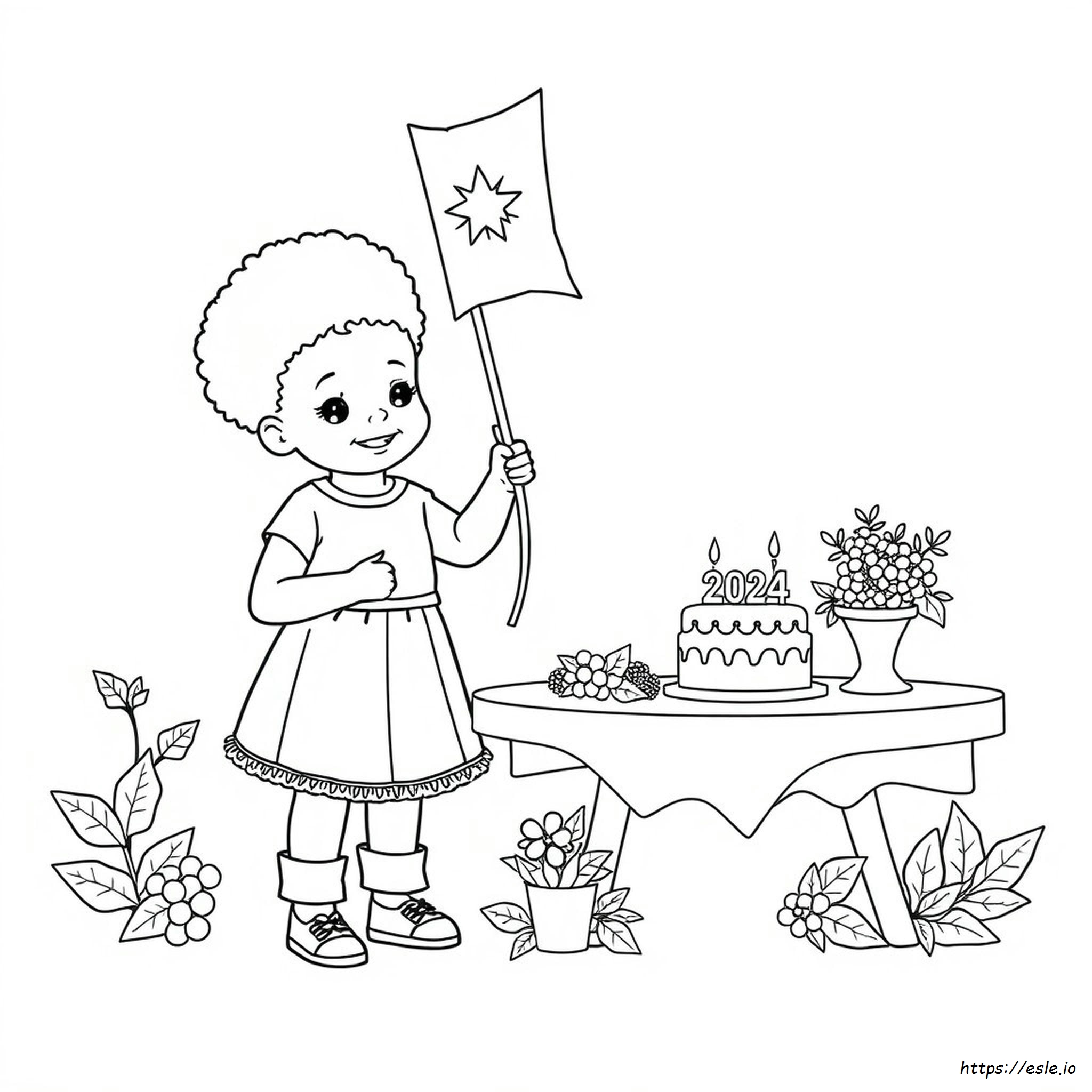 Juneteenth 2024 Coloring Pages