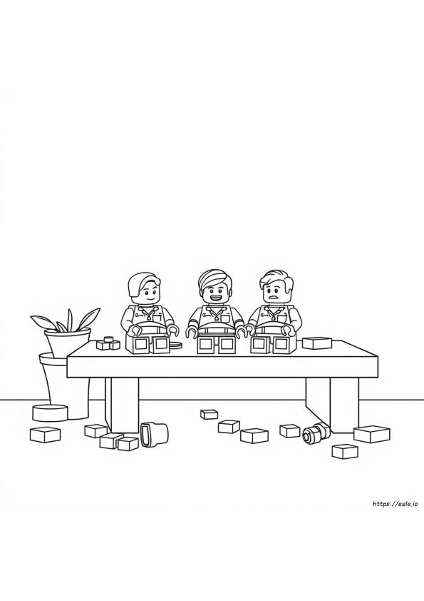 Lego Ausmalbilder Zum Ausdrucken