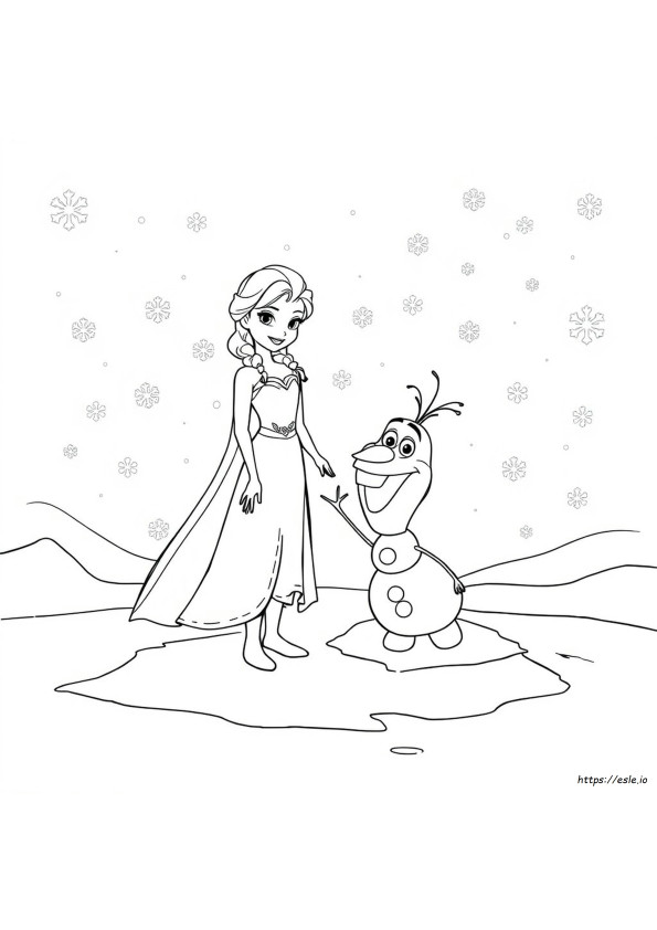 Frozen Coloring Pages Pinterest