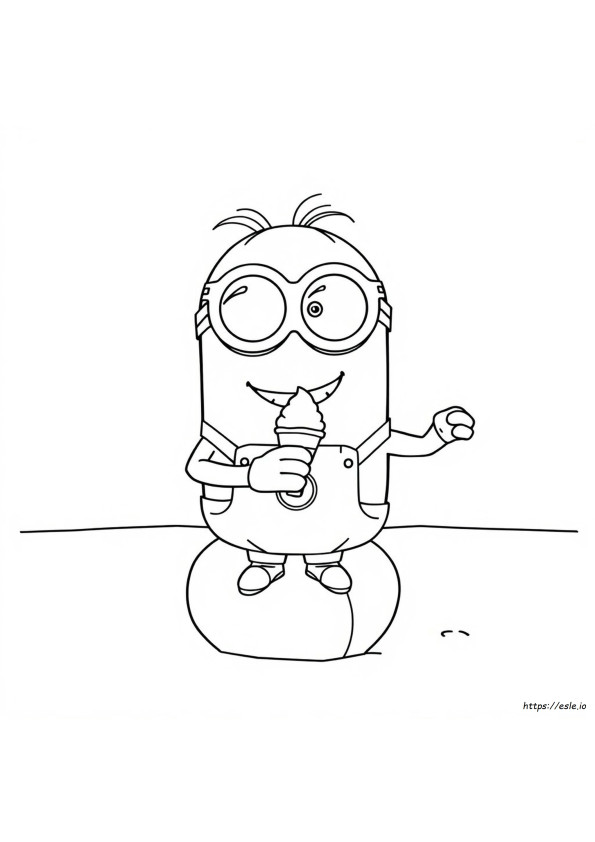 Despicable Me 2 Minion Coloring Pages