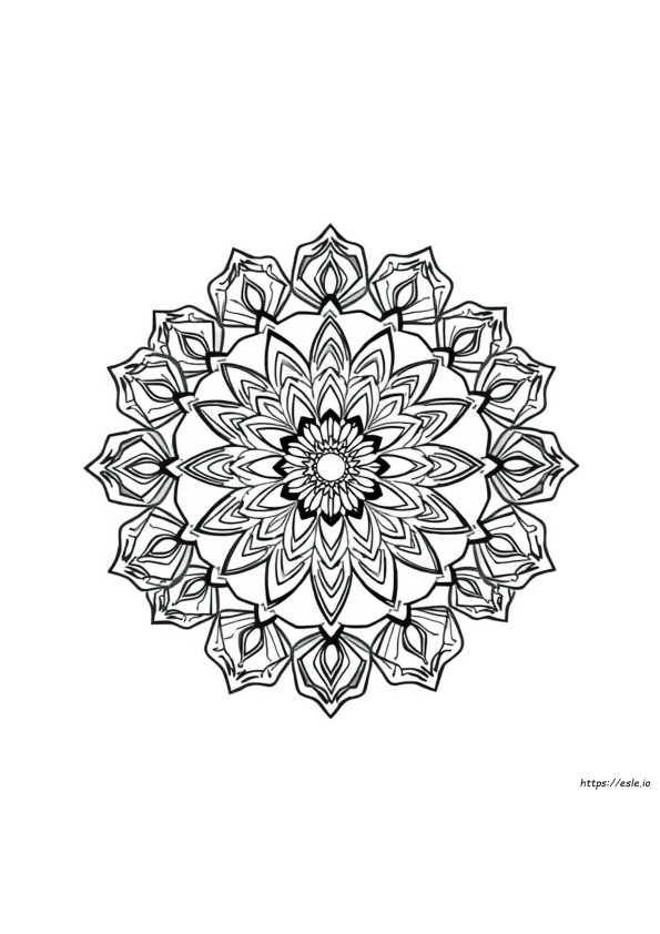 Mandala Da Colorare