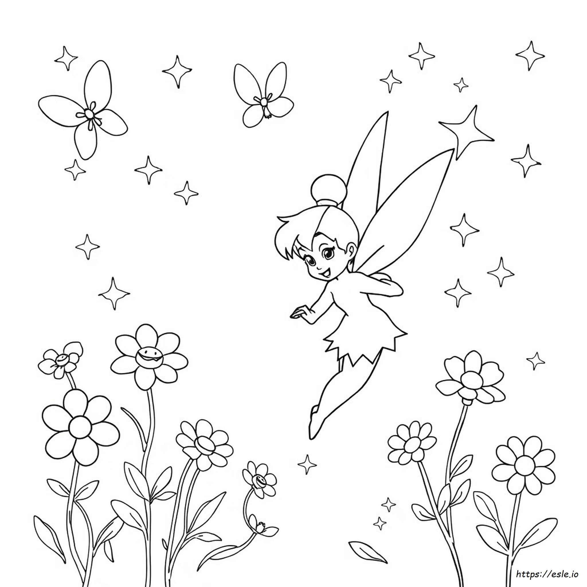 Tinkerbell Coloring Pages For Adults