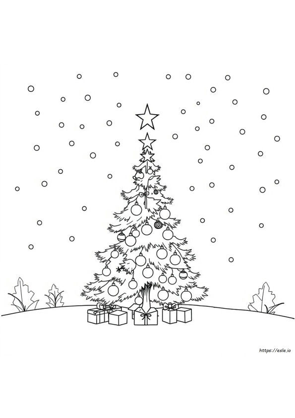 Große Weihnachtsmalvorlagen