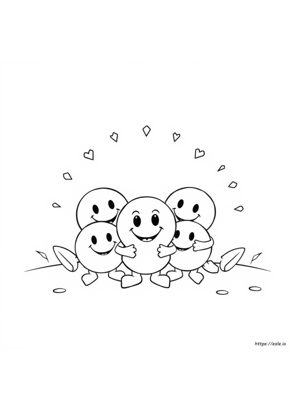 Coloriage Smiley