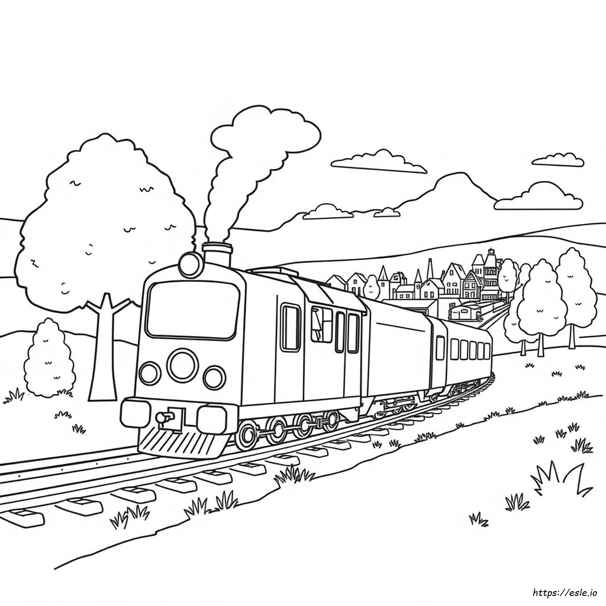 Transport Colouring Book