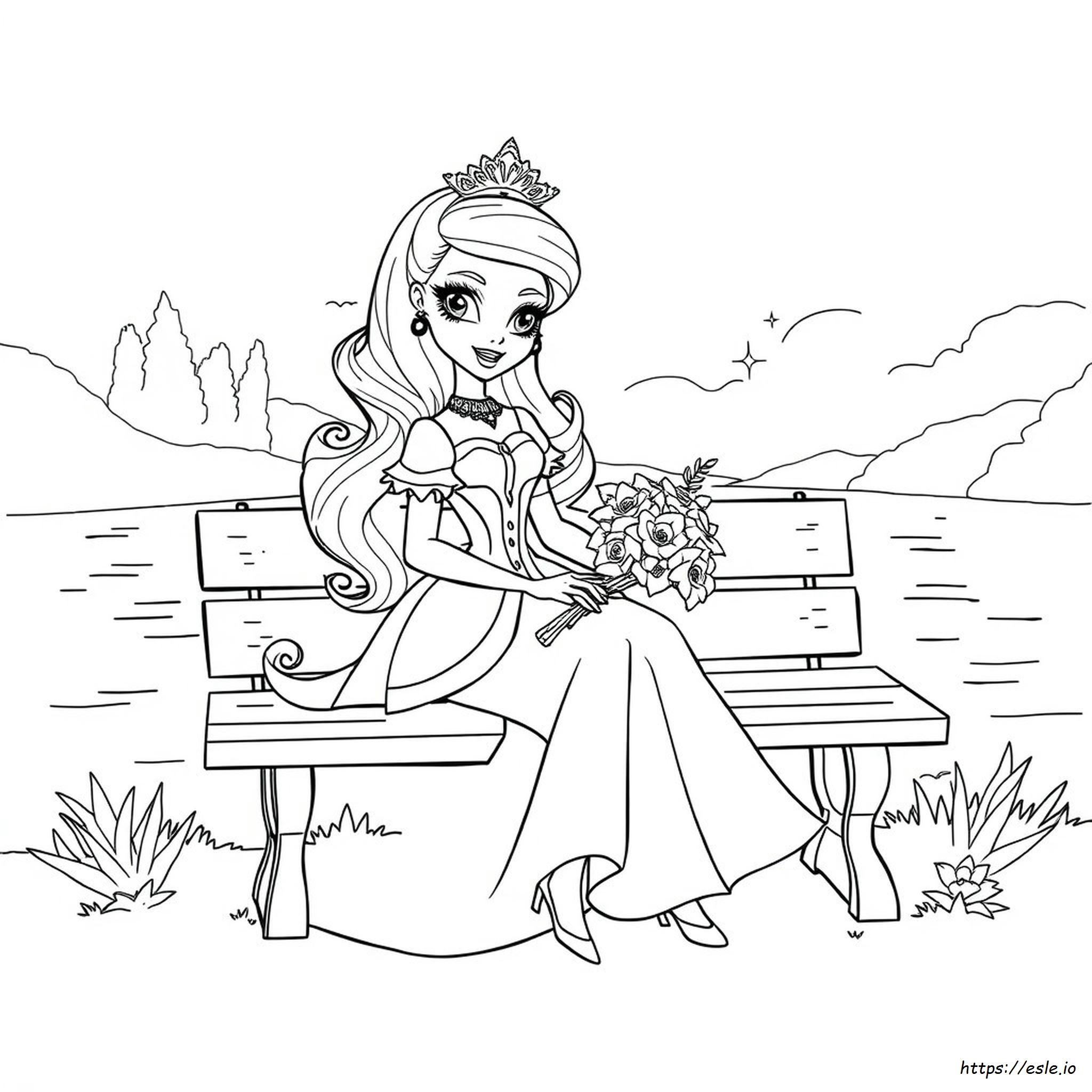 Ever After High Coloring Pages Duchess Swan