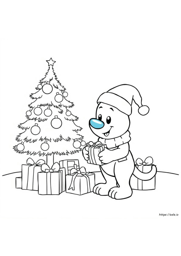Bluey Merry Christmas A Colouring Book