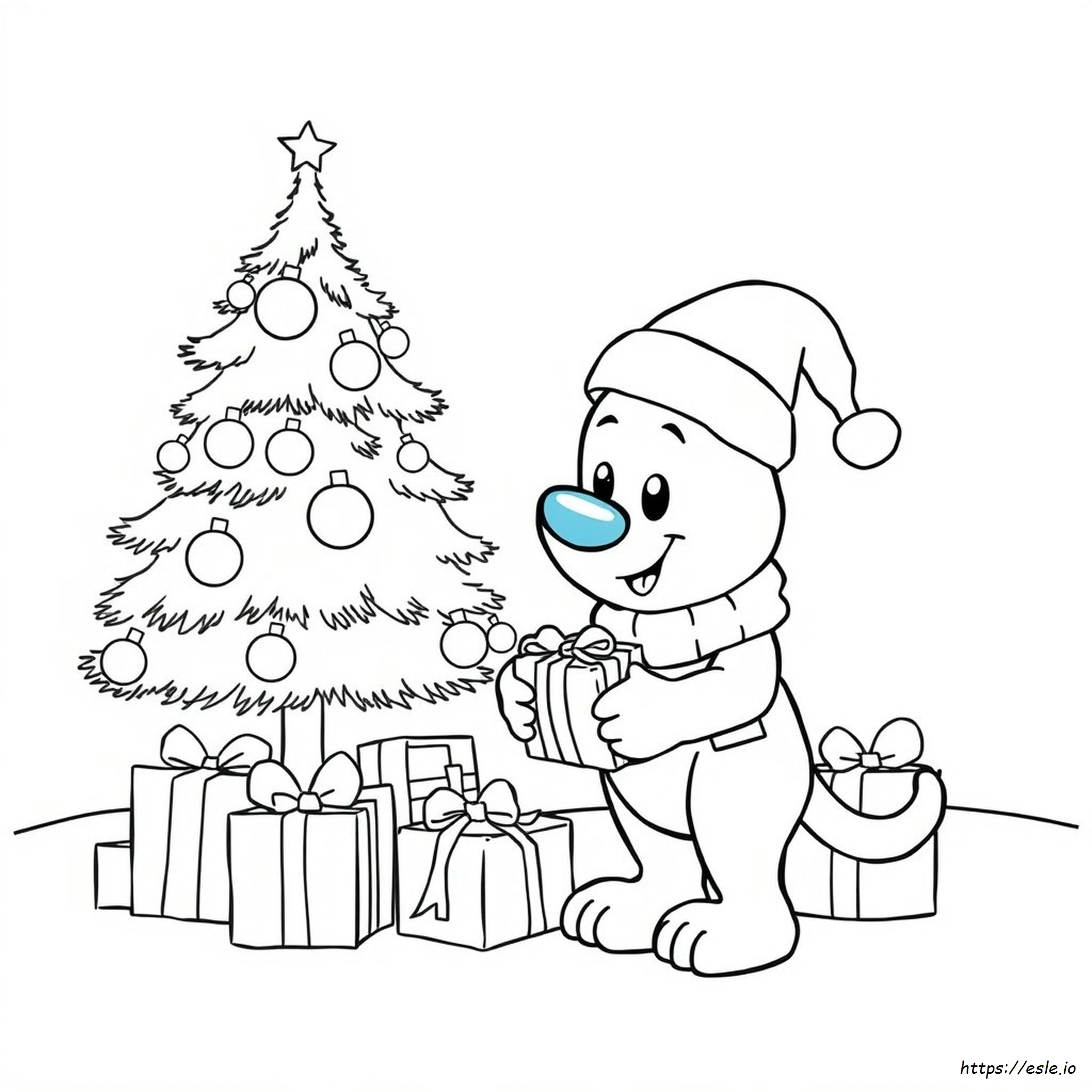 Bluey Merry Christmas A Colouring Book