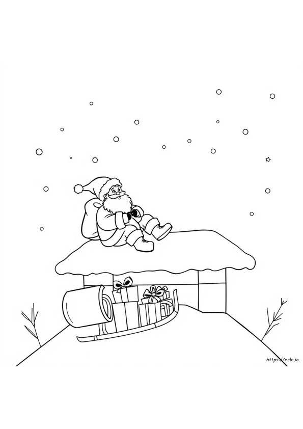 Papa Noel Ausmalbilder