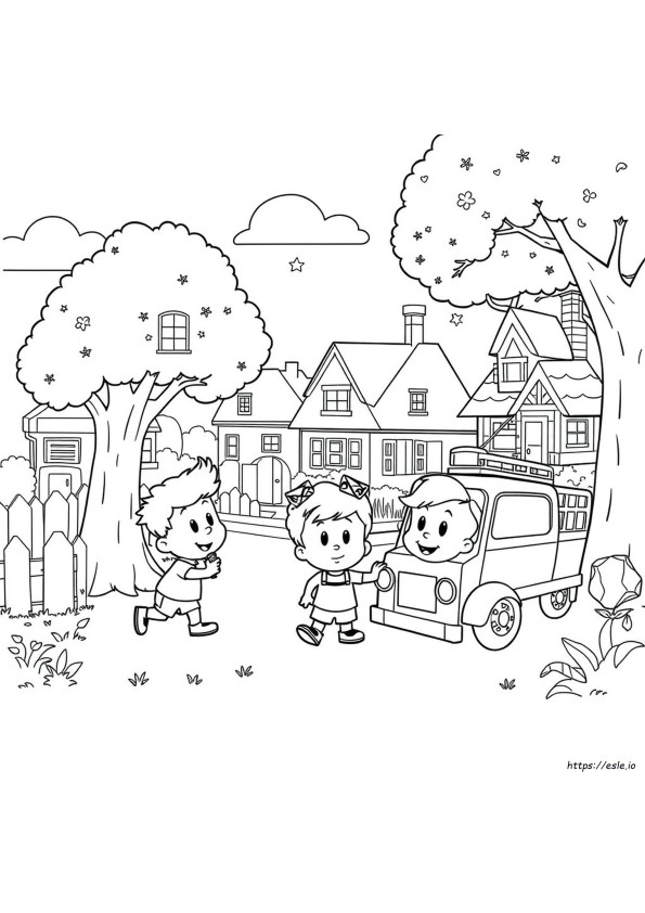 The Little Rascals Coloring Pages