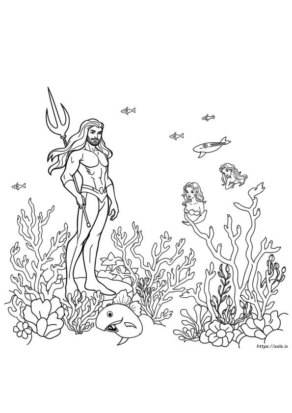 Aquamarine Coloring Pages