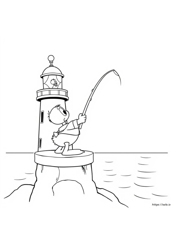Free Donald Duck Coloring Pages