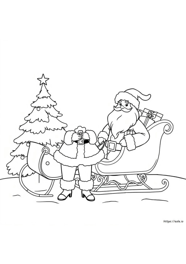 Signora Claus Da Colorare E Stampare Gratis