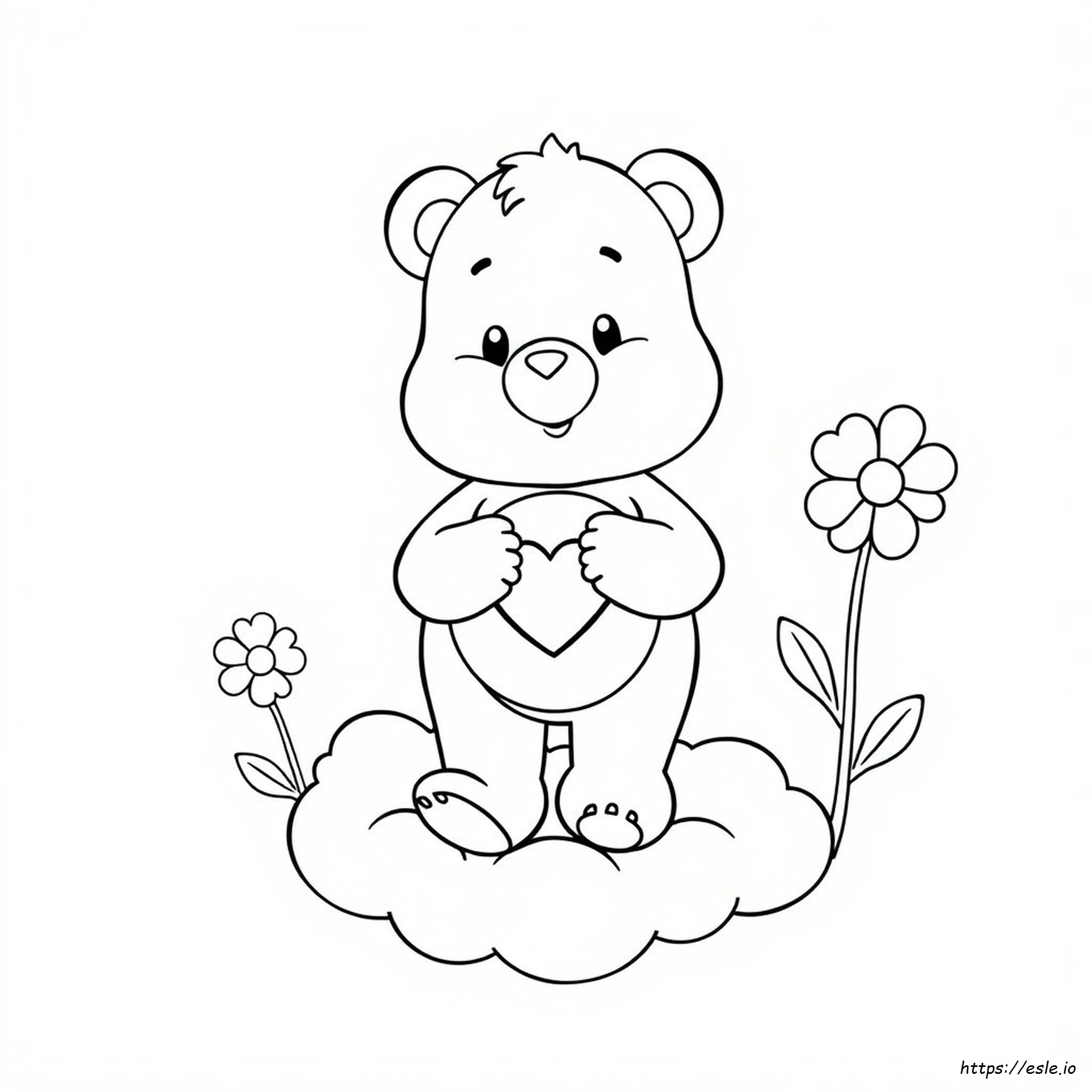 Carebears Coloring Page
