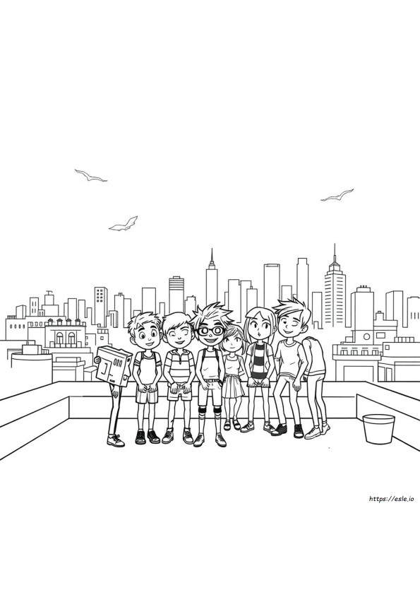 Descendants Ausmalbilder