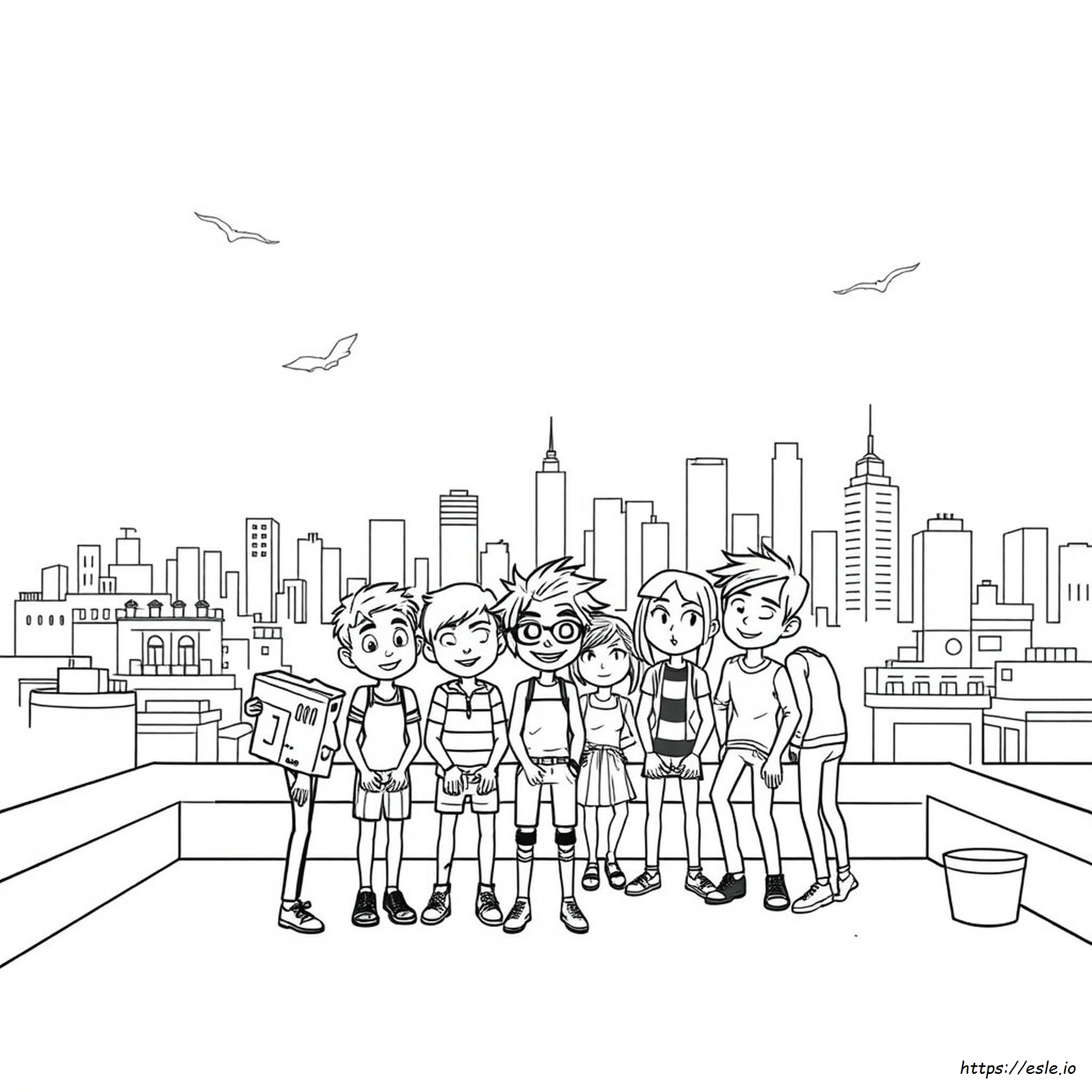 Desendants Coloring Pages