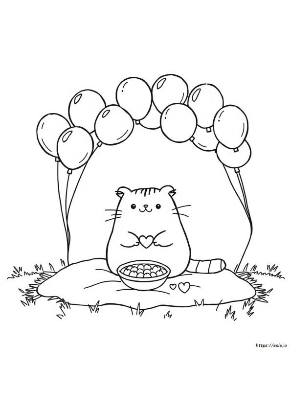 Pagini De Colorat Adorabile Pusheen Drăguț De Imprimat