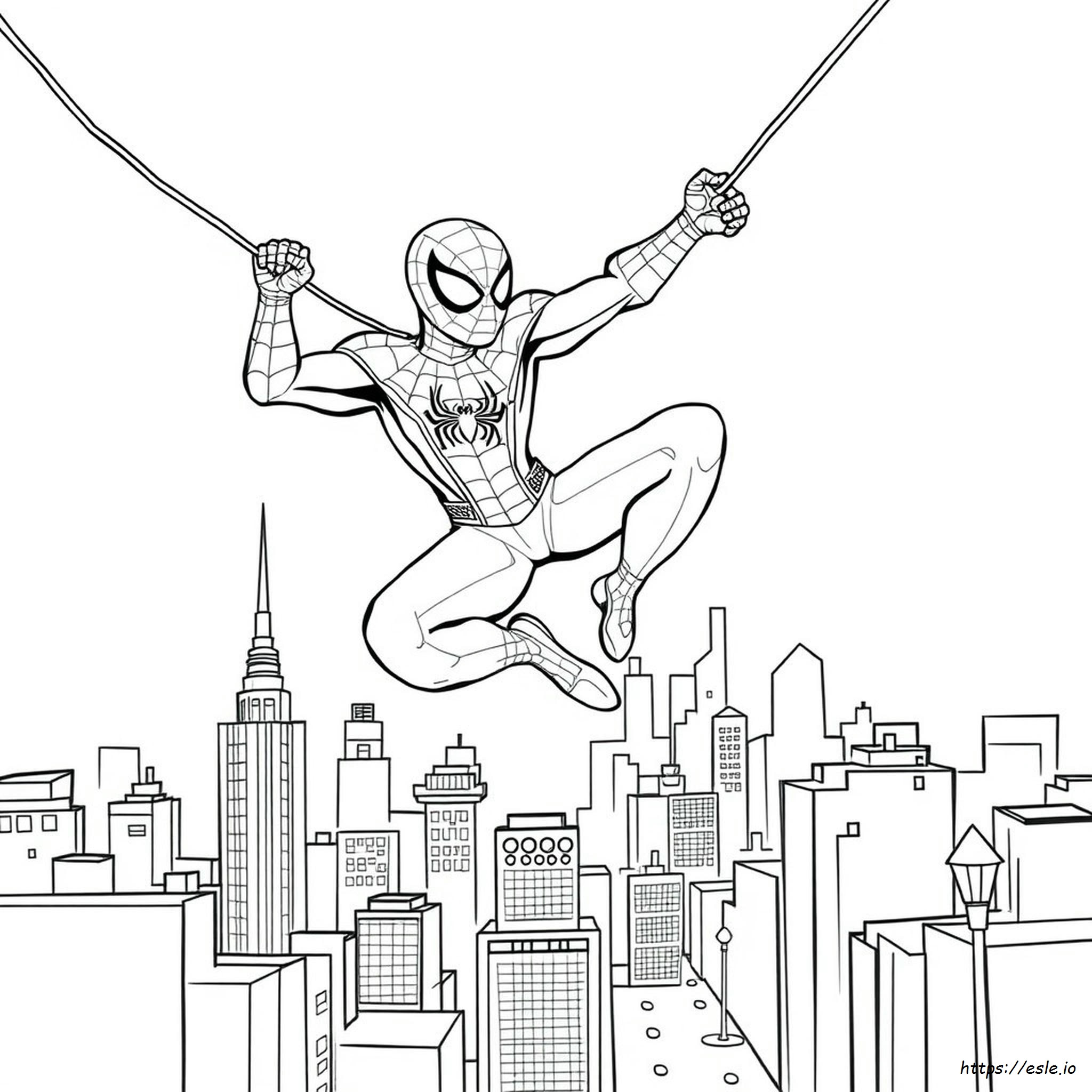 Dibujos De Spider Man Para Colorear E Imprimir