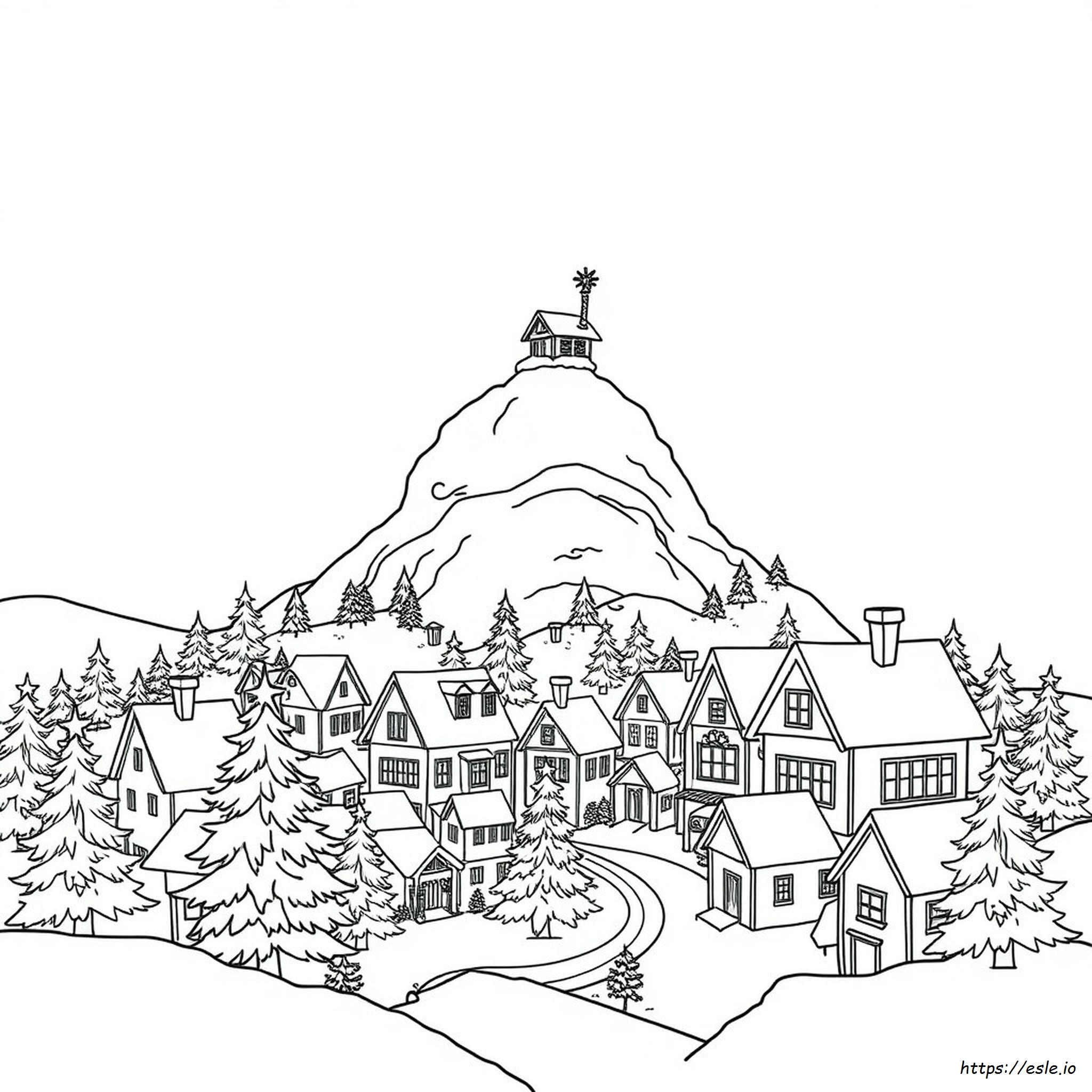 Coloriages Chouville À Imprimer