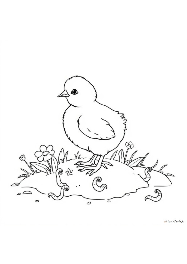 ひよこ ぬりえ