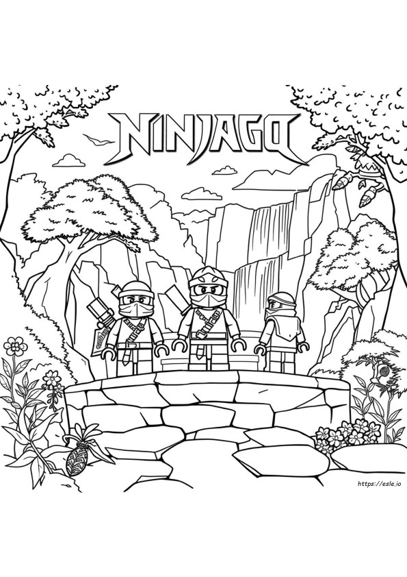 Ninjago Disegni Da Colorare Stagione 13