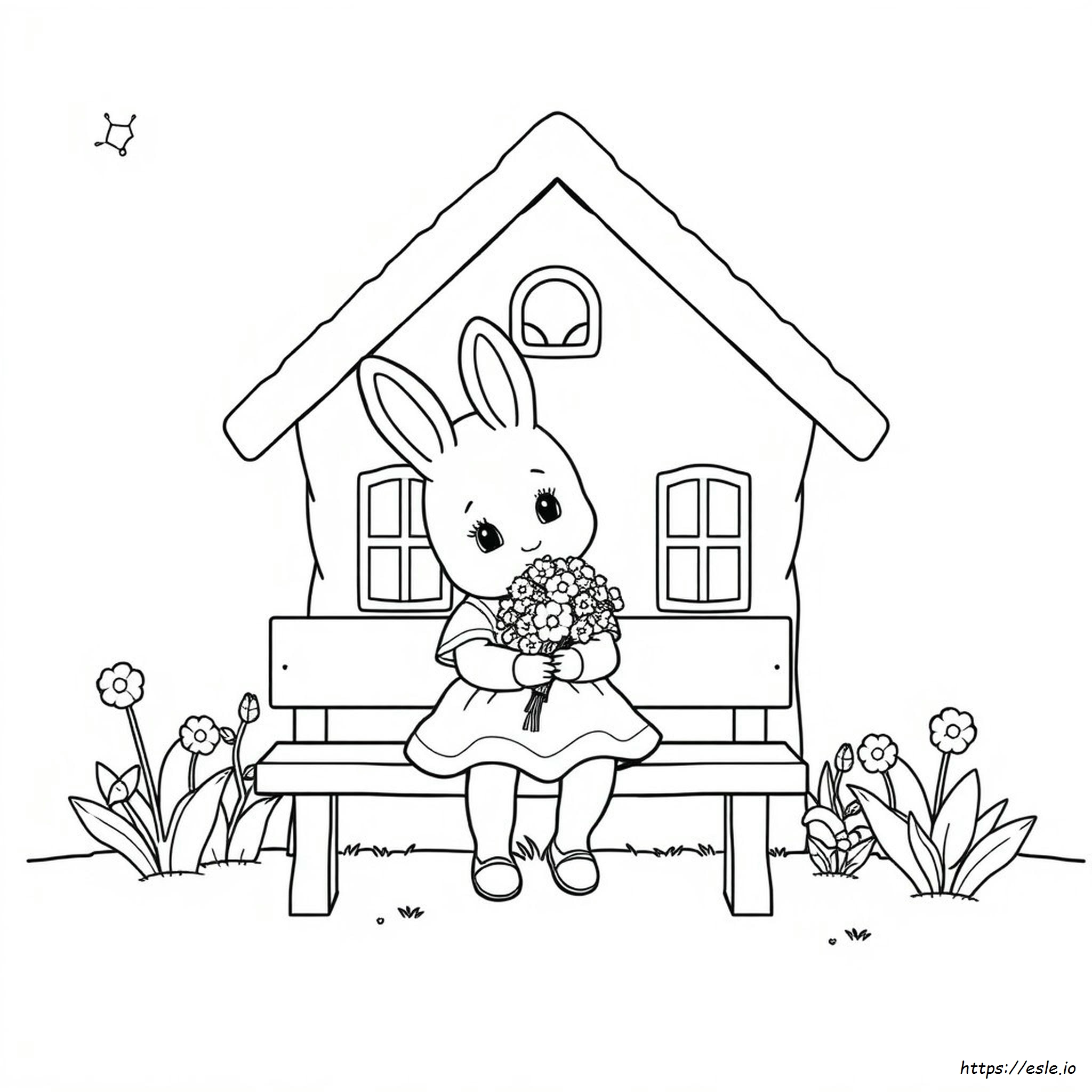 Sylvanian Kleurplaat kleurplaat