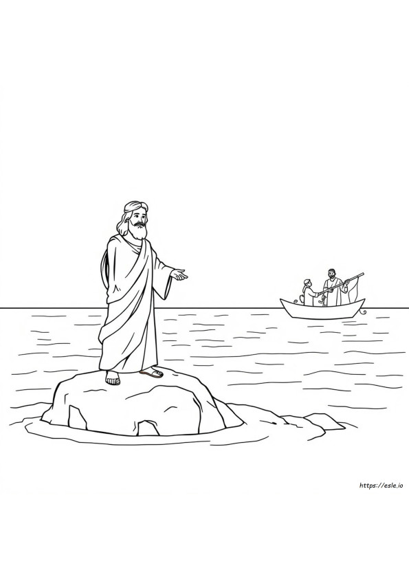 Jesus Coloring Activity