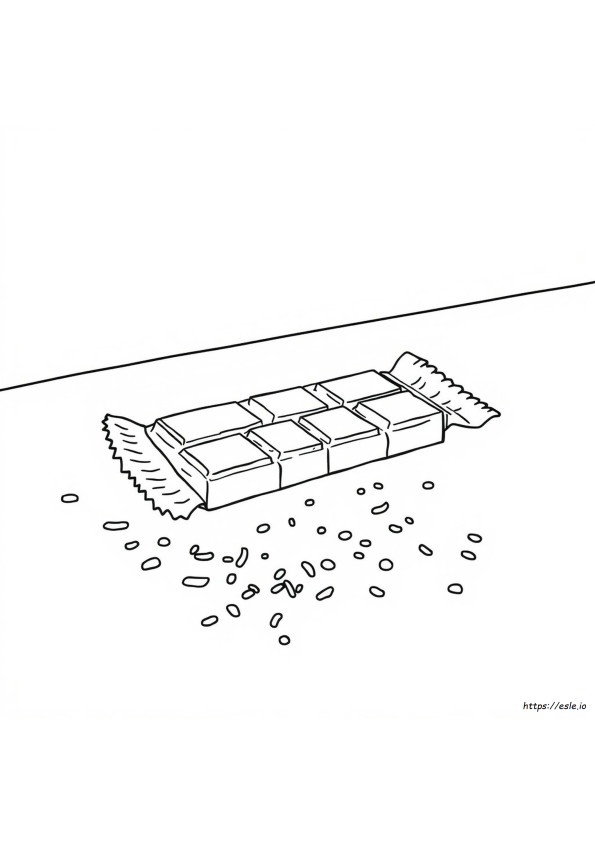 Chocolate Images For Colouring