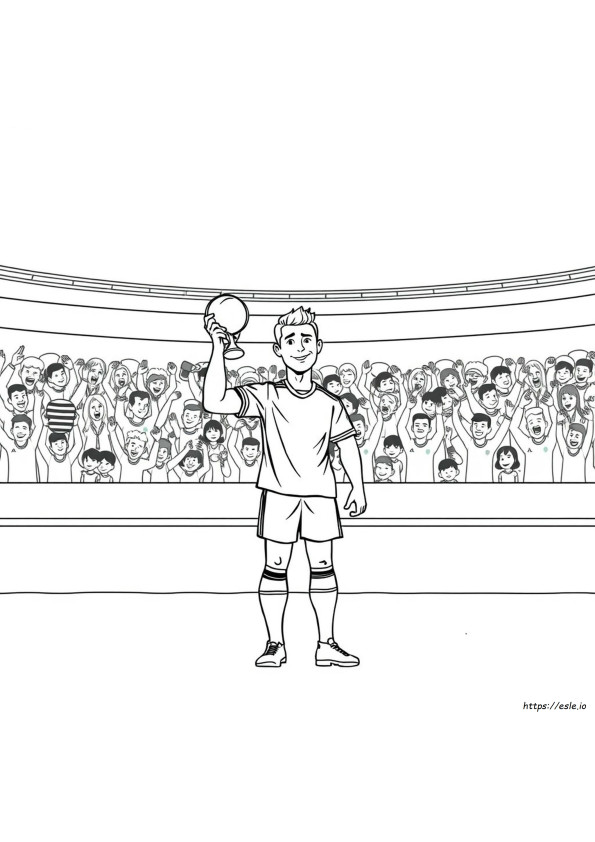 Para Colorear Ronaldo Coloring
