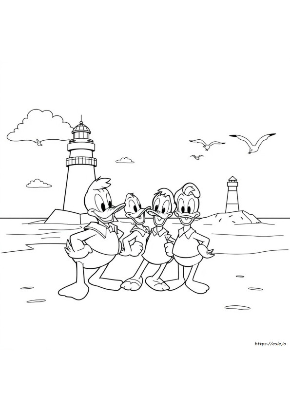 Nieuwe Ducktales Kleurplaten