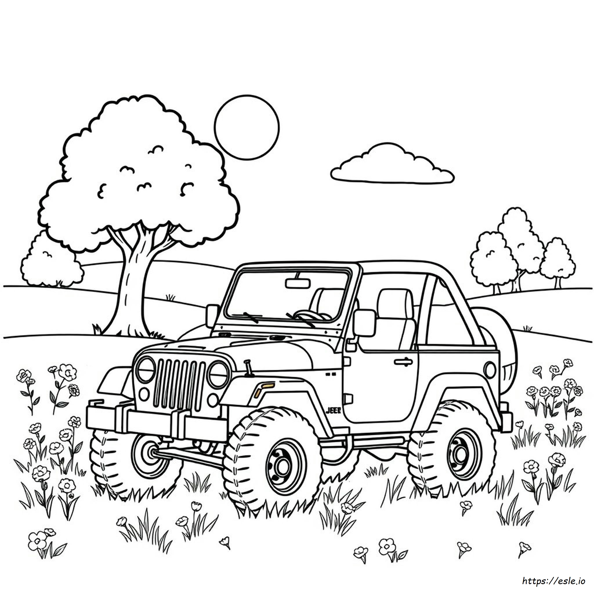Jeep Ausmalbilder